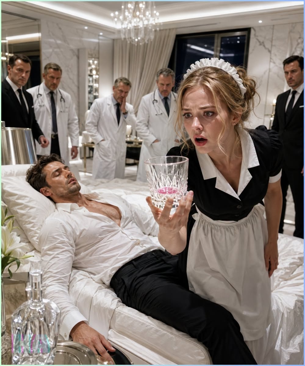 Twelve Doctors Said the Mafia Boss Would Die Before Sunrise Until the Maid Recognized the Pink Ring in His Glass