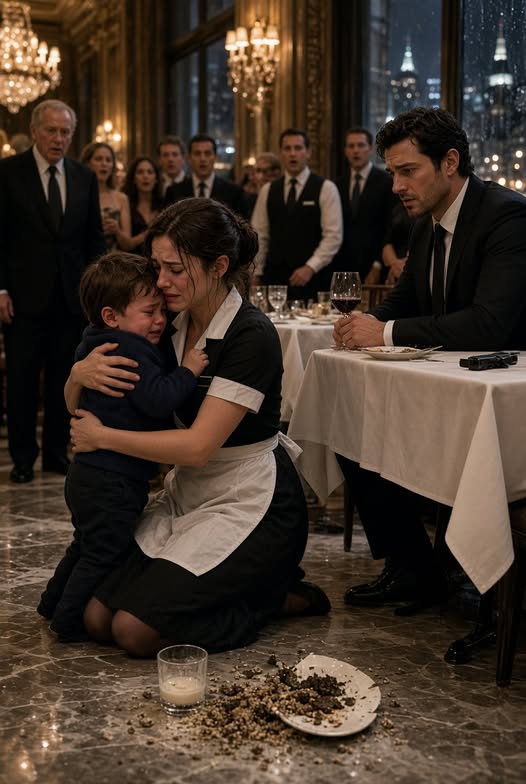 Mafia Boss’s Son Wouldn’t Stop Crying—Until The Waitress Whispered, “He Needs A Mom”