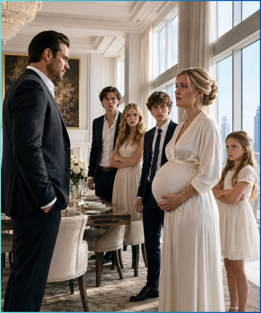 The Mafia Boss Told His Pregnant Wife to Take Any Child Who Wanted Her, Then All Four of His Heirs Stood Up at Once
