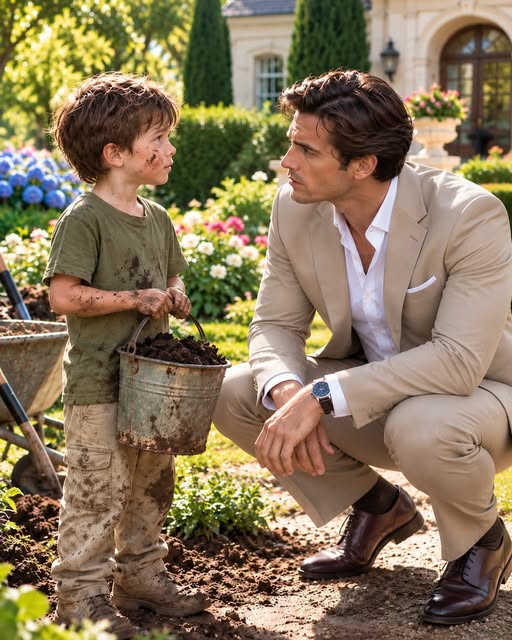 "Sir, I'm Stealing Soil to Bury My Mother and Sister," The Little Boy Cried—Millionaire Went Silent