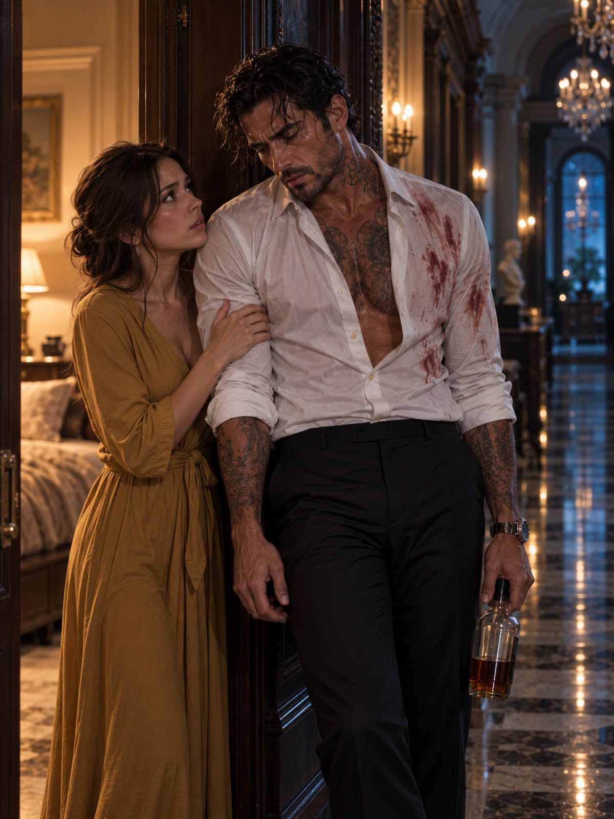 The Mafia Boss Had Never Needed Anyone—Until He Knocked on His Maid’s Door Drunk and Broken