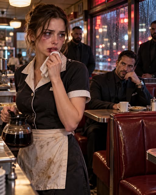 She Served the Mafia Boss with a Split Lip — Then He Asked, “Who Did This to You?”