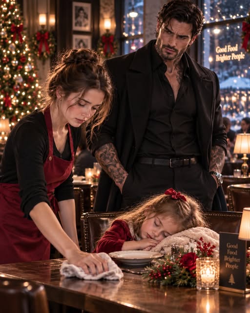 I was scrubbing the floor of a nearly empty restaurant on Christmas Eve while my six-year-old daughter slept in a booth because I couldn’t afford a babysitter. Then the most feared mafia boss in Boston walked in, heard Chloe whisper, “Mommy, can we stay here? We don’t have food at home,” and did something none of his men had ever seen him do.