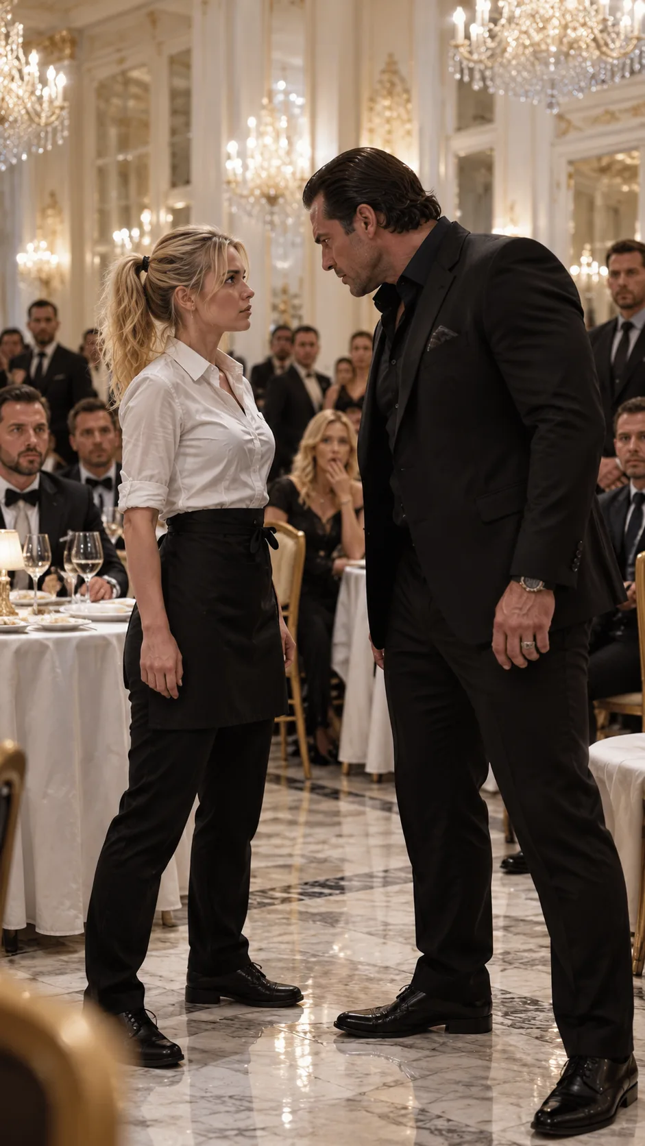 THE WAITRESS WHO DROPPED THE WRONG MAN