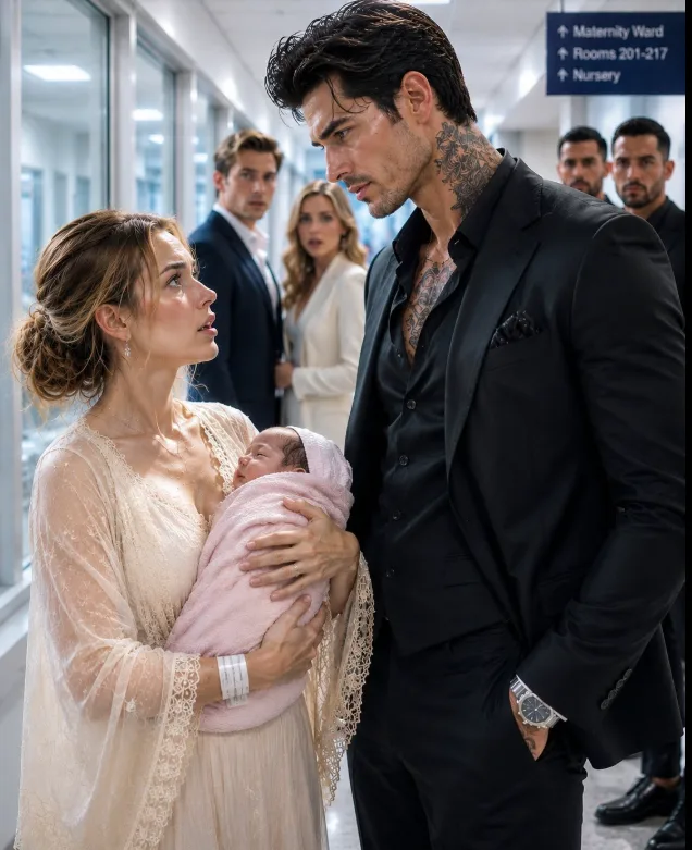 THREE DAYS AFTER I GAVE BIRTH, MY DAUGHTER’S FATHER REFUSED TO SIGN HER BIRTH CERTIFICATE WHILE HIS PREGNANT MISTRESS STOOD BESIDE HIM SMILING—THEN LUCA MORETTI STEPPED OUT OF THE SHADOWS