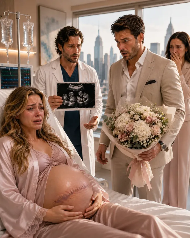 MY HUSBAND’S FIRST LOVE SHOWED UP WITH A TINY SCRATCH AND CLAIMED I ATTACKED HER — HE BELIEVED HER SO COMPLETELY I WOKE UP THREE DAYS LATER WITHOUT OUR UNBORN TWINS. THEN DETECTIVES WALKED INTO MY HOSPITAL ROOM WITH HER PHONE AND PROVED THE SCRATCH WAS ONLY STEP ONE