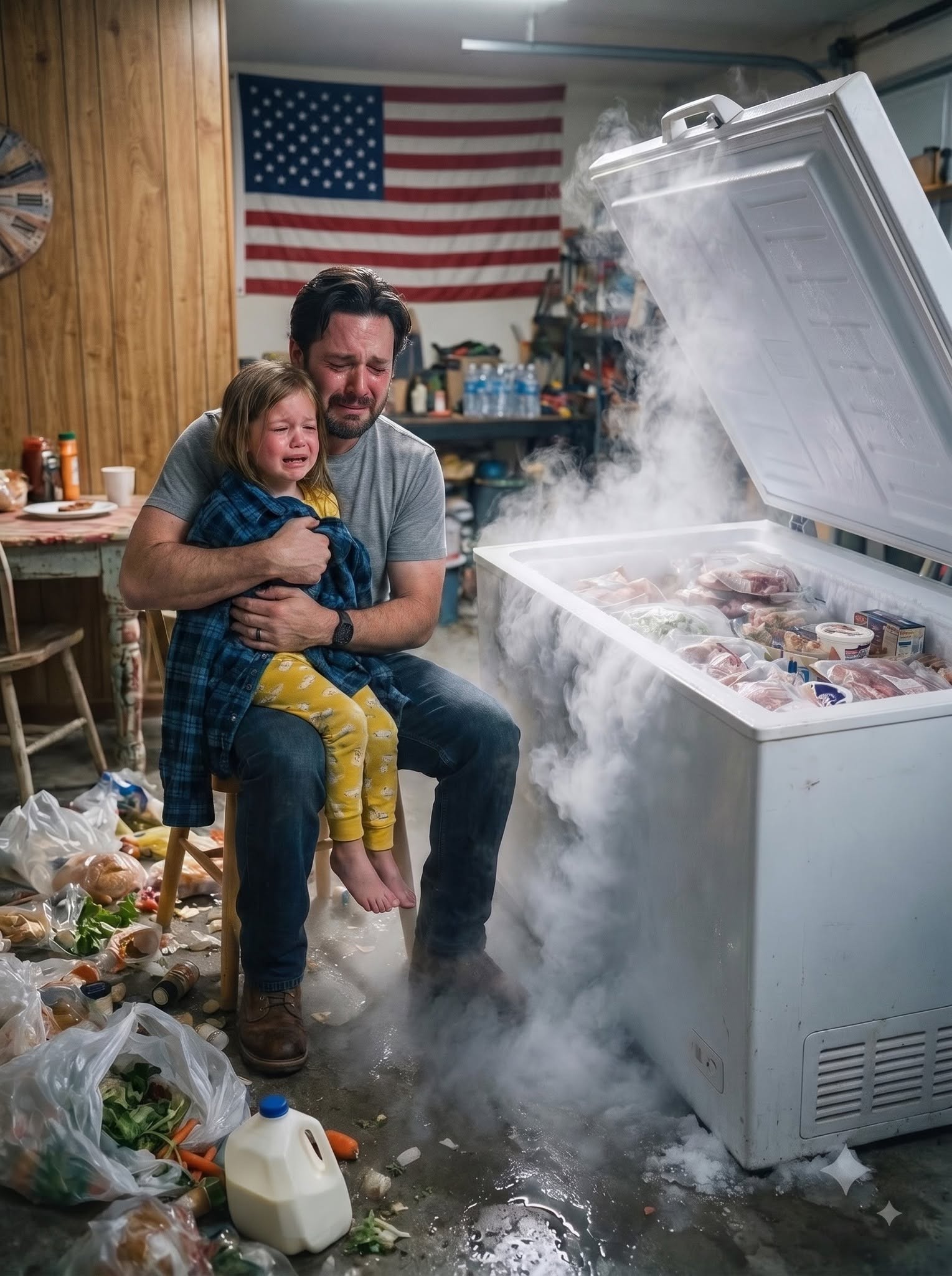 Three weeks after my divorce, I went back to my ex-wife’s house for a few forgotten boxes—and found our daughter locked inside the garage freezer, screaming for me