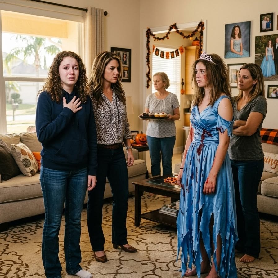 “It was just fabric,” my mother said while my daughter stared at the dress they had cut apart.
