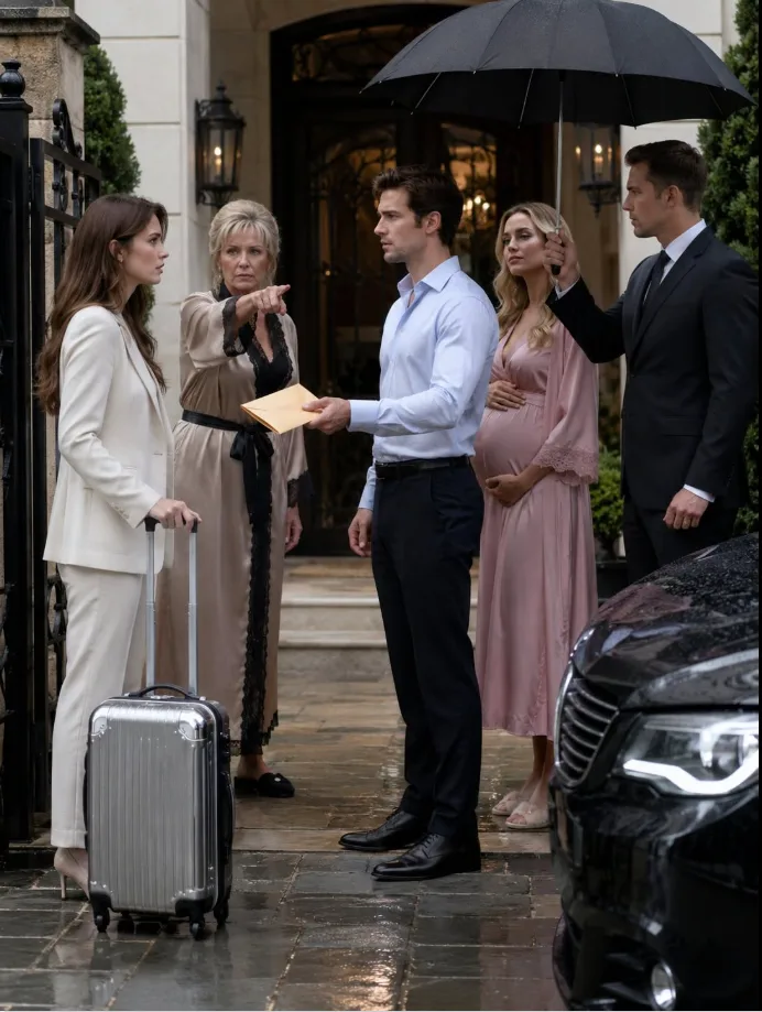 "I got back from a corporate trip to find that my key was completely useless against my front door. My mother-in-law walked out and announced, “My son has a new wife now. She is expecting. Get out.” Following a seven-year marriage, my husband tried to pay me off with $2,500 to just walk away. I didn't say a word to fight him; I merely took out my cell phone and dialed Attorney Nathan Brooks. They still remained entirely clueless about whose name was actually on the deed to the house.