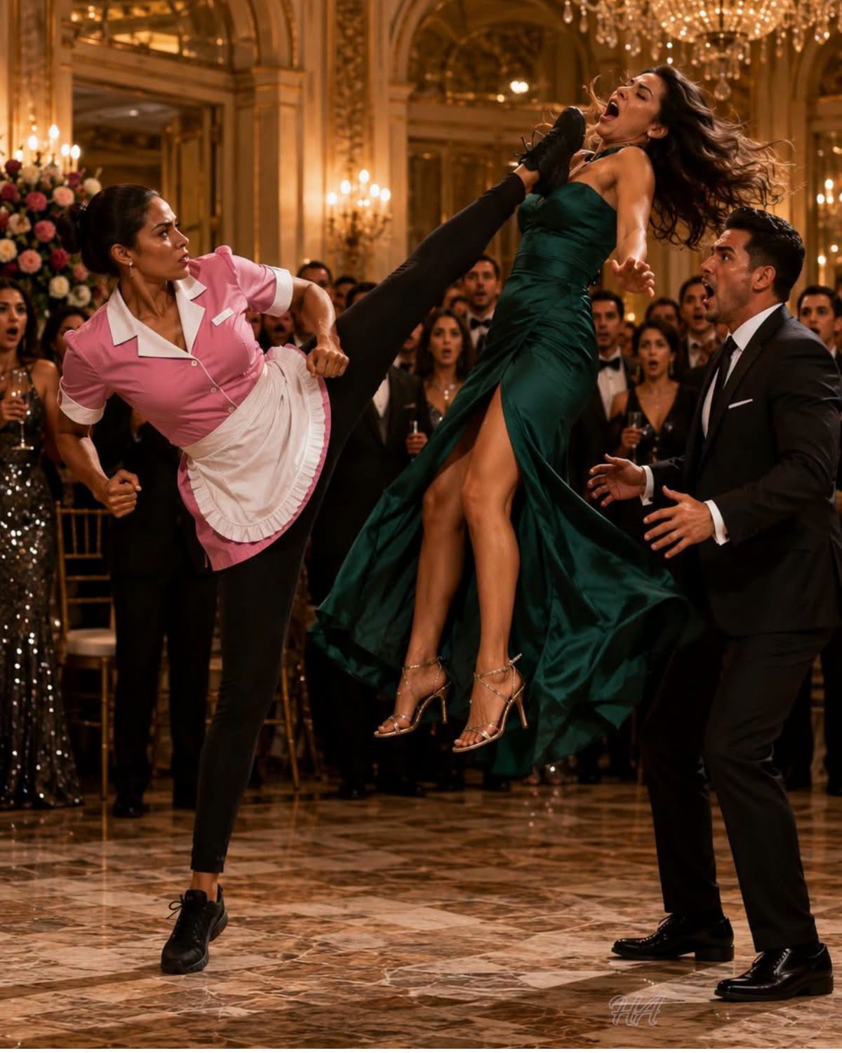 THE BILLIONAIRE’S FIANCÉE HUMILIATED THE WRONG MAID—THEN 300 GUESTS DISCOVERED WHO I REALLY WAS