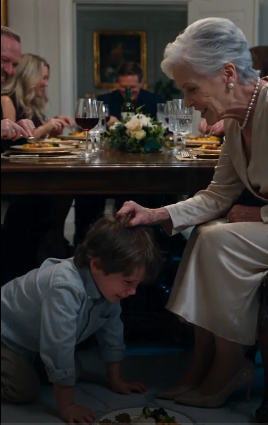"Daniel Sat At The Head Of The Table, Drinking Wine While His Son Cried From Hunger.