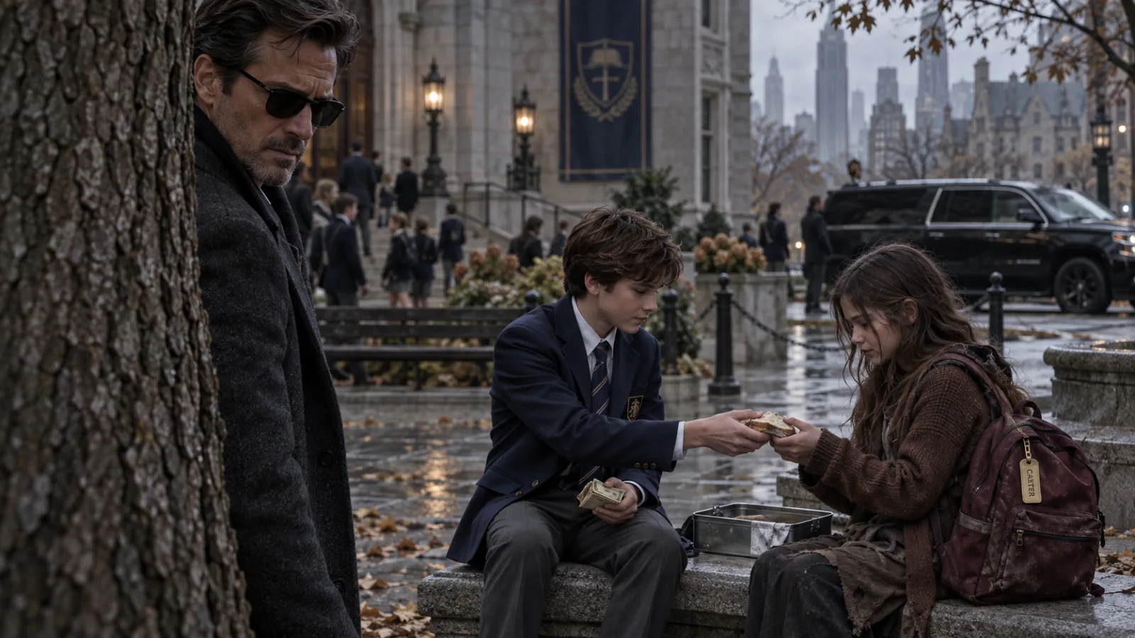 [COMPLETED] The Boy Who Shared His Lunch and Uncovered His Father’s Oldest Lie