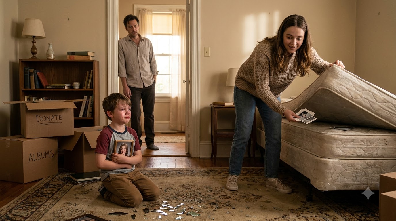 The Boy Who Wouldn't Let His Mother Disappear
