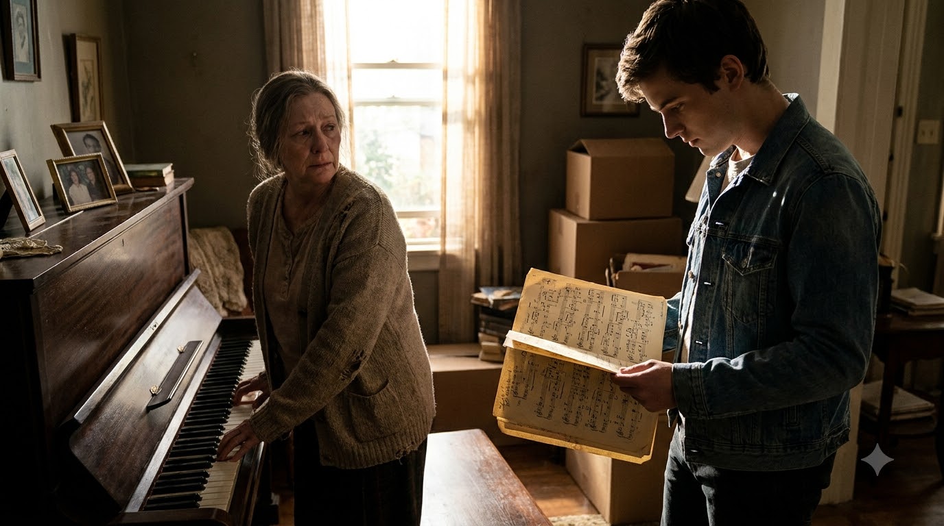The Piano He Left Behind