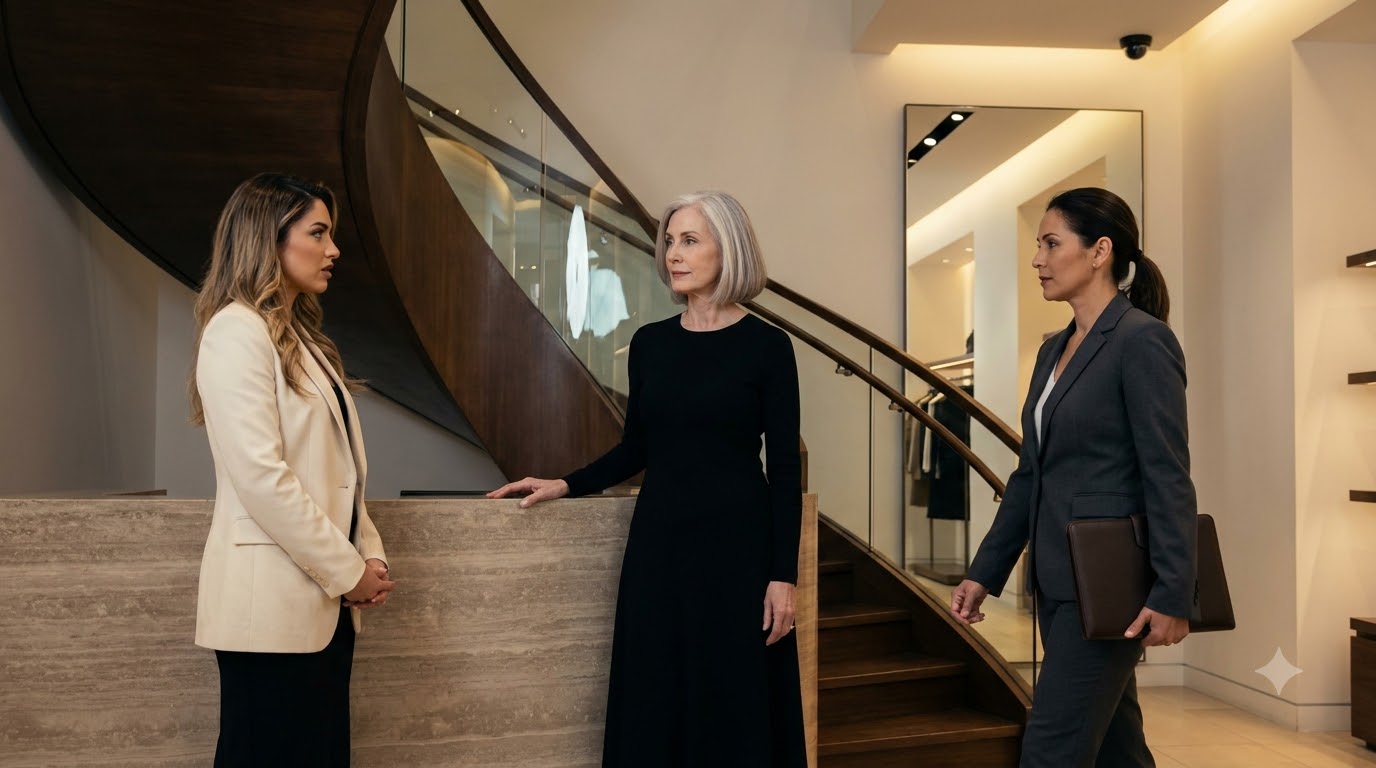 [COMPLETED] The Funeral Dress She Mocked Until the Boutique Cameras Exposed Everything