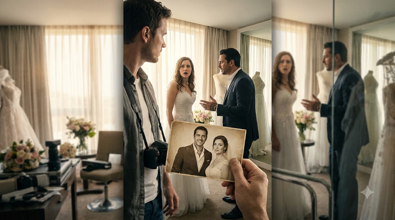 The Wedding Photographer Who Recognized the Groom