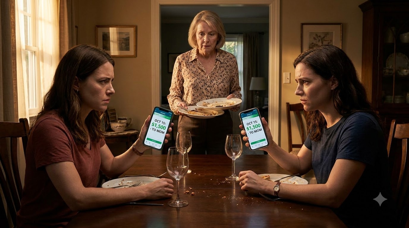 The Money Their Mother Took From Both Sisters