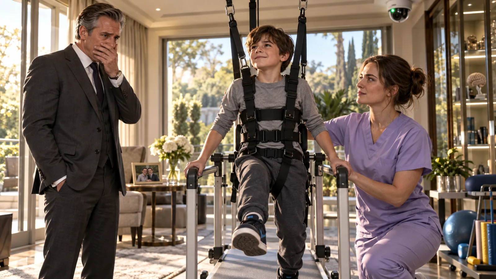 [COMPLETED] The Caregiver My Cameras Caught Teaching My Paralyzed Sons to Walk Again