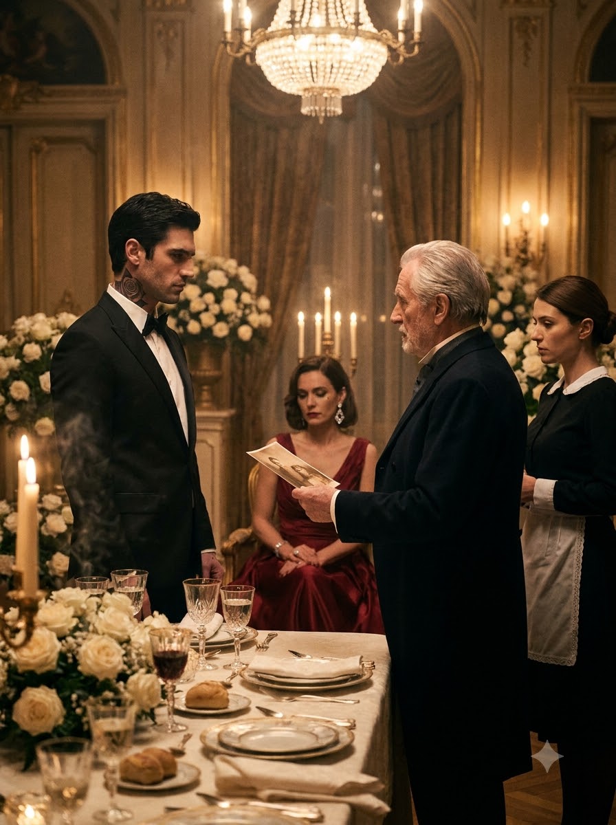 THE WHITE ROSES FROM AN EMPTY FUNERAL