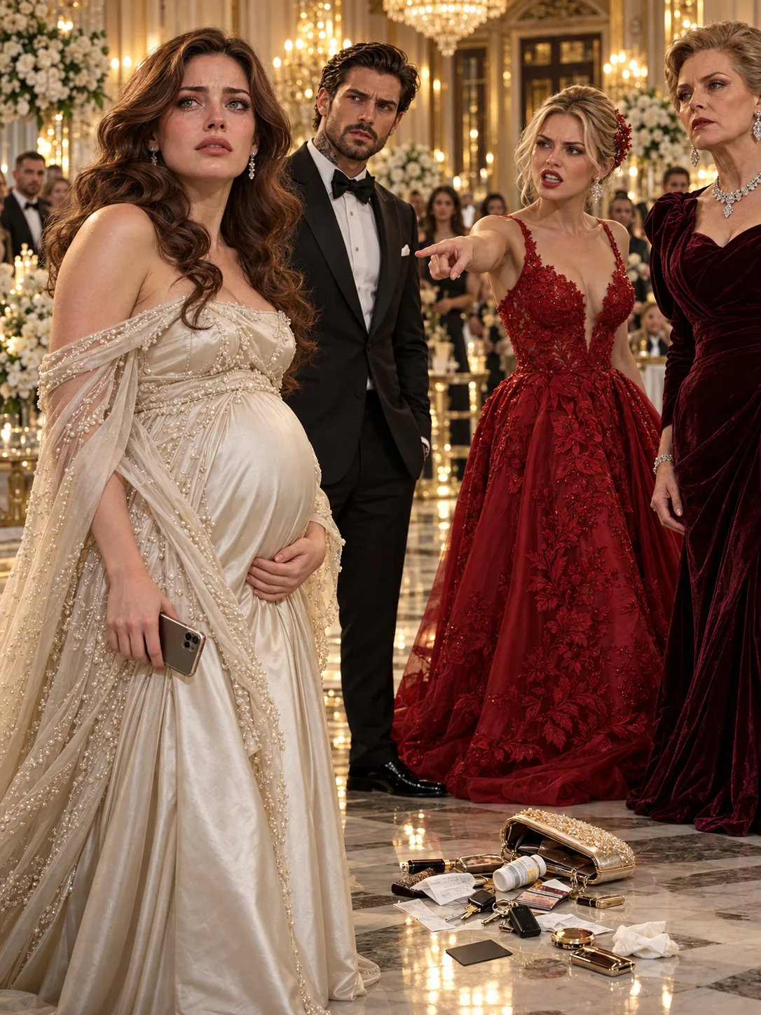 [COMPLETED] My Mother-in-Law Tore My Maternity Gown at a Wedding—Then My Father Said the Doors Were Already Locking