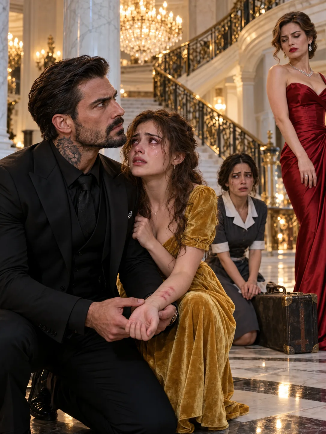 [COMPLETED] The Maid’s Three-Year-Old Begged the Mafia Boss Not to Send Her Away—Then He Saw Four Red Marks on Her Wrist
