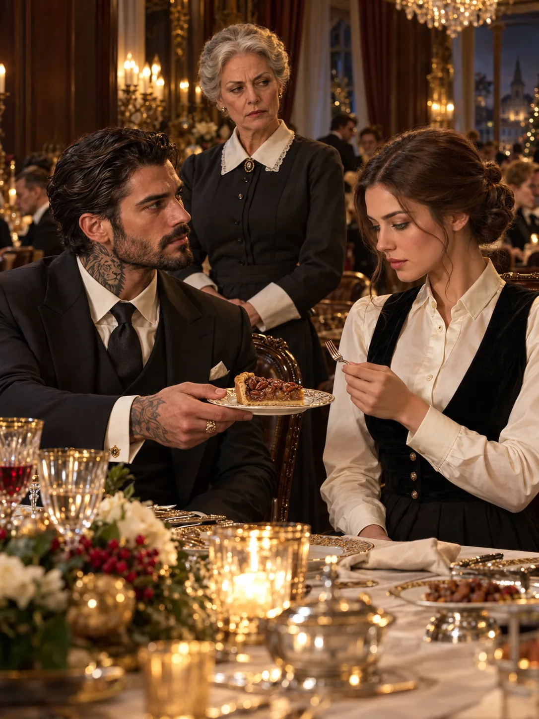 [COMPLETED] The Mafia Boss Made His Maid Taste Her Pecan Pie—Then Asked a Question That Made Her Leave the Table