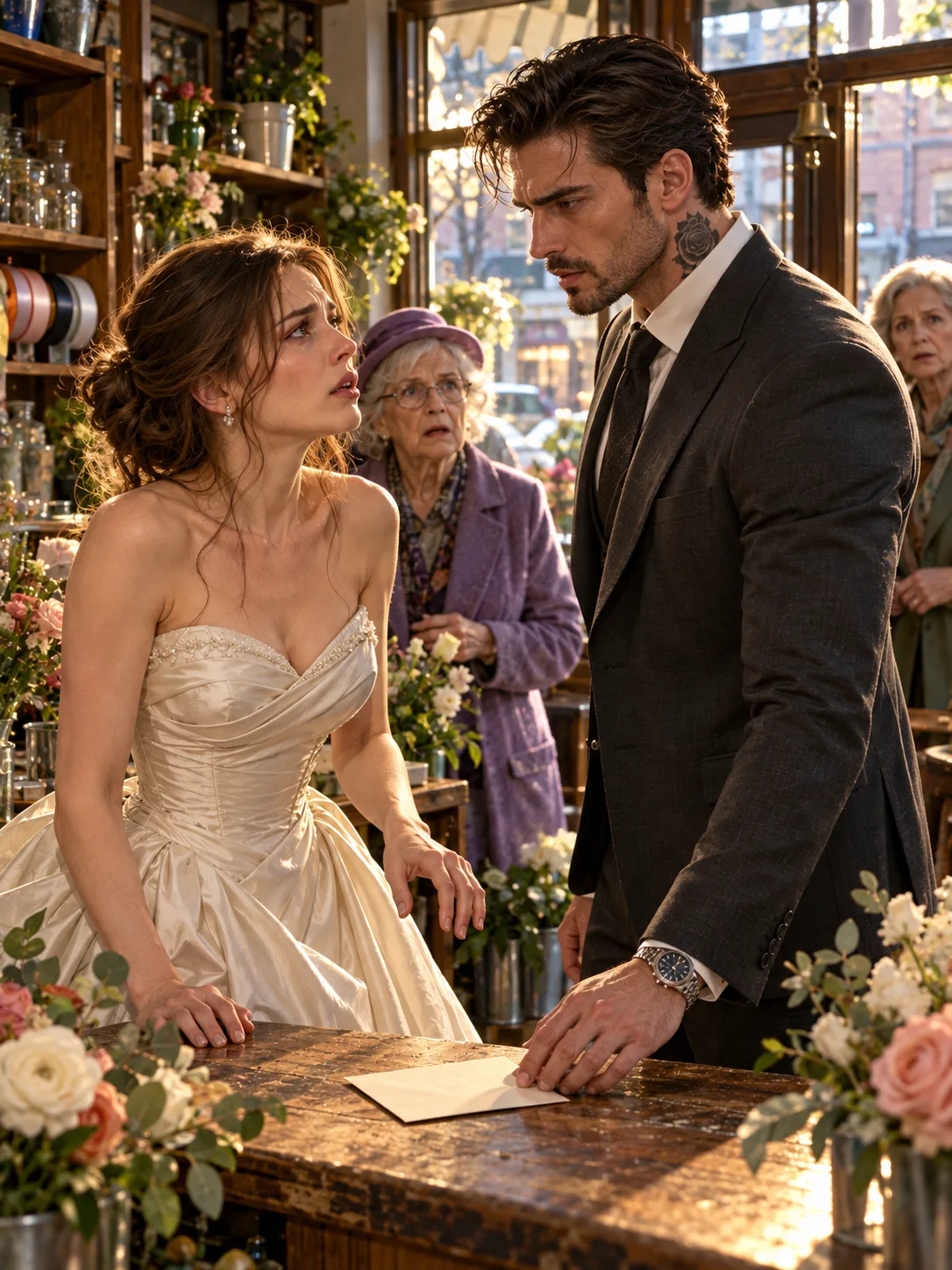 [COMPLETED] My Groom Abandoned Me Before 200 Wedding Guests—Then a Feared Stranger Followed Me Home With an Envelope Bearing His Name