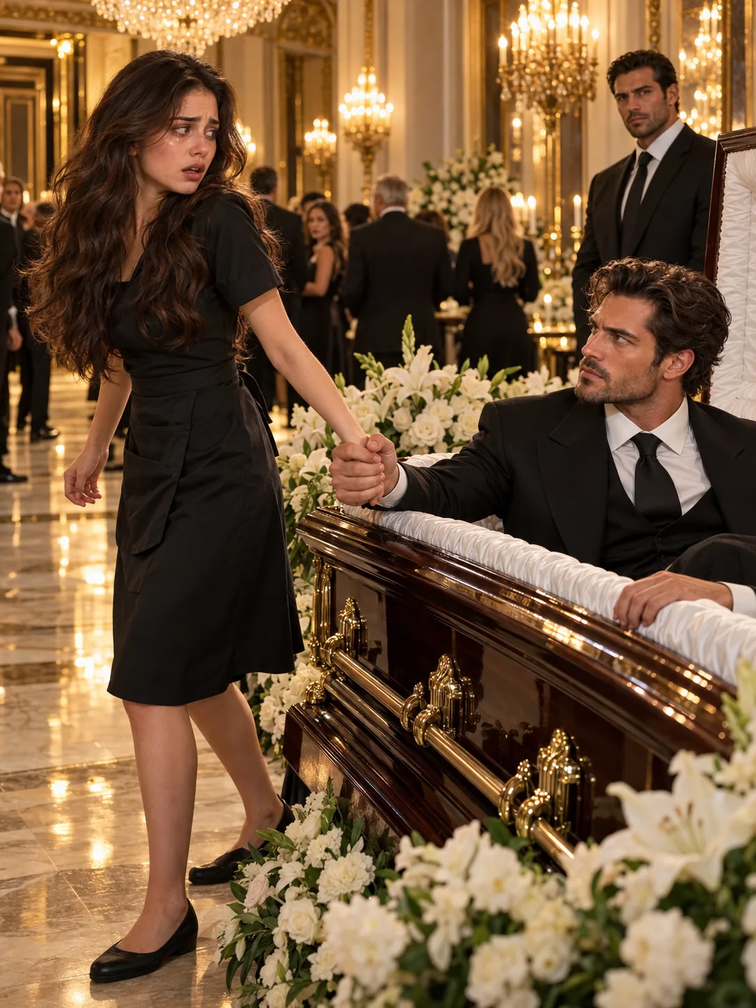 [COMPLETED] I Found the Mafia Boss Breathing in His Casket—Then He Refused to Let Me Leave His Funeral