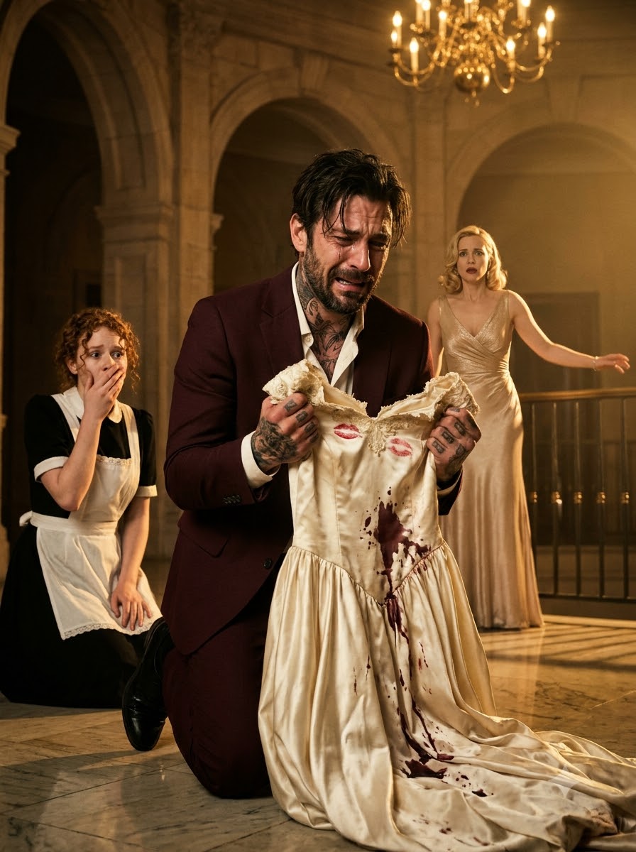 THE WOMAN IN HIS DEAD WIFE'S WEDDING DRESS