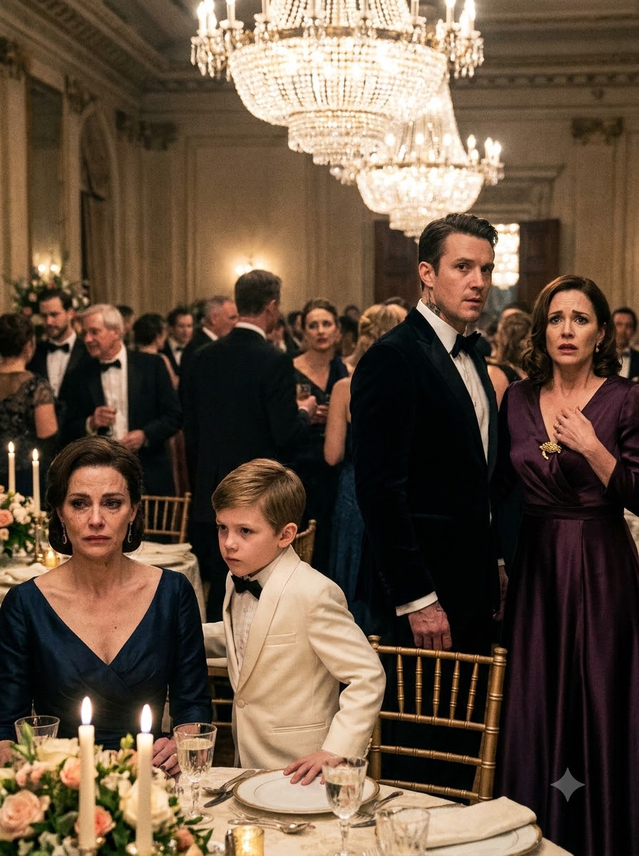At the Gala, My Husband Walked In With His Mistress—Our 12-Year-Old Son Said, “Watch Me”
