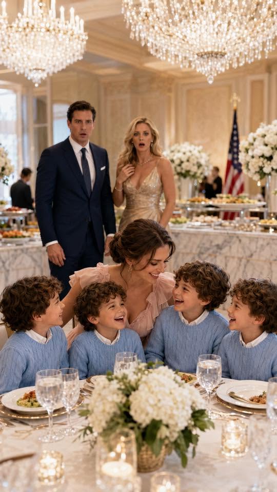 A BILLIONAIRE FOUND HIS EX-WIFE WITH TRIPLETS WHO HAD HIS EYES—THEN LEARNED WHO STOLE FIVE YEARS FROM THEM