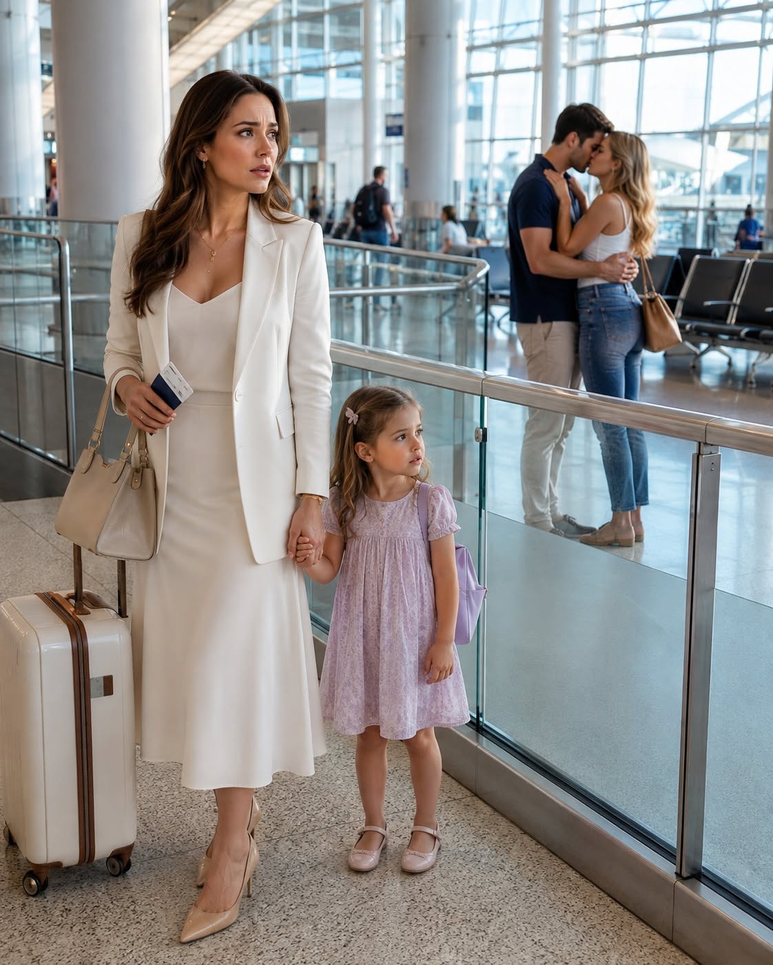 I BOARDED MY HUSBAND’S “BUSINESS TRIP” FLIGHT AFTER WATCHING HIM KISS MY SISTER