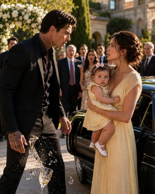 TWENTY MONTHS AFTER OUR DIVORCE, MY EX-WIFE WALKED INTO A VINEYARD WEDDING WITH THE DAUGHTER MY FAMILY PAID HER TO HIDE