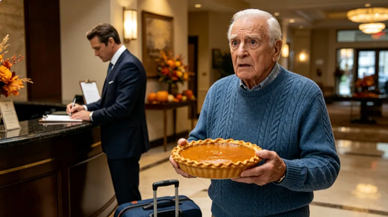 At 8:17 a.m. on Thanksgiving morning, seventy-eight-year-old Thomas Bennett realized his son had not brought him to Maple Ridge Senior Living for breakfast.  He had brought him there to leave him.