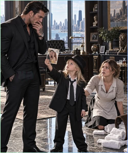 THE MAID’S LITTLE GIRL ASKED THE MOST FEARED MAN IN CHICAGO IF SHE FINALLY LOOKED LIKE HIM, AND THE PHOTOGRAPH IN HER POCKET NEARLY DESTROYED HIS EMPIRE