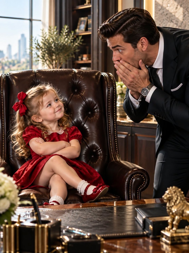 THE LITTLE BOSS IN THE FORBIDDEN CHAIR