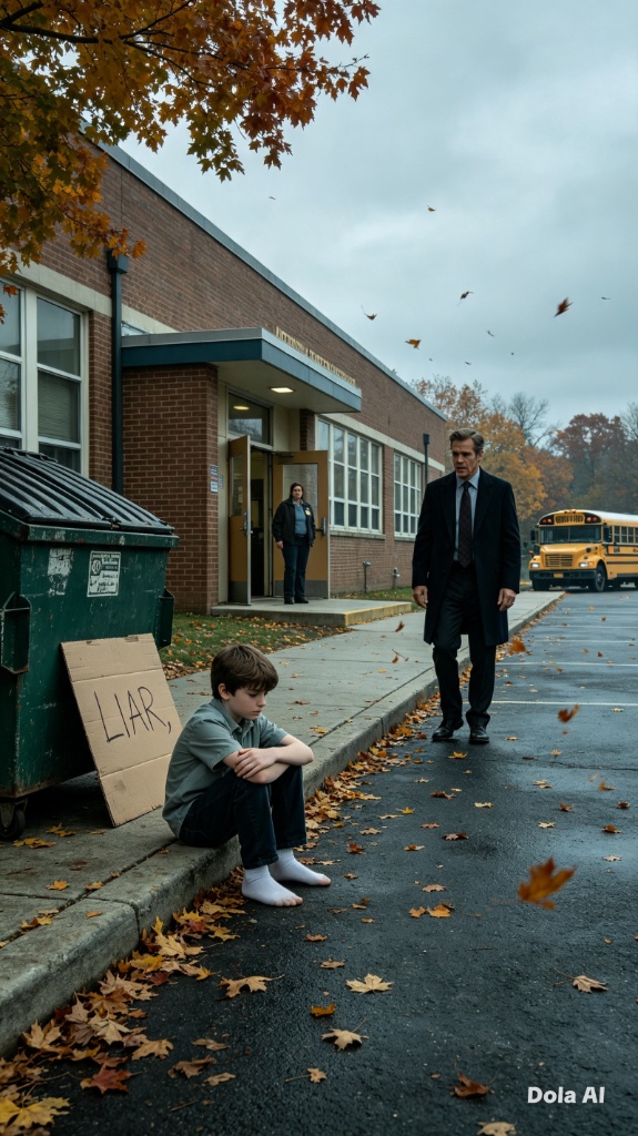 THE BILLIONAIRE FOUND HIS EIGHT-YEAR-OLD DAUGHTER SITTING BEHIND THE COUNTRY CLUB KITCHEN WITH A BAG OF ICE PRESSED TO HER FACE—WHILE HER OWN BIRTHDAY PARTY CONTINUED INSIDE.  Jonathan Pierce stopped so suddenly that the club manager nearly walked into him.  “Mr. Pierce?”