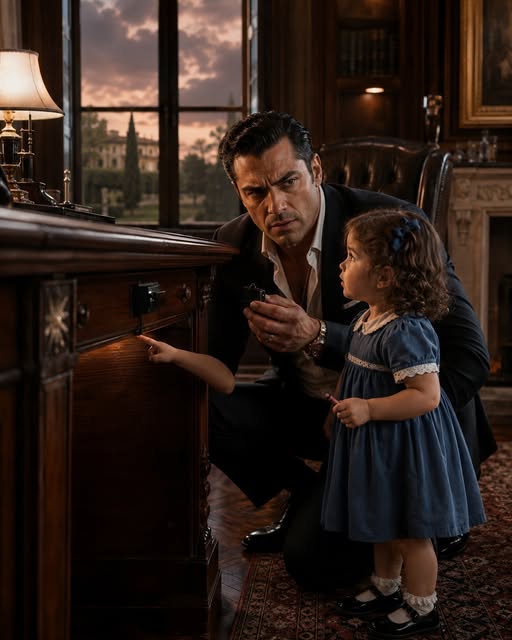 “SIR… THERE’S SOMETHING UNDER YOUR DESK,” THE MAID’S TODDLER WHISPERED — THE MAFIA BOSS FROZE