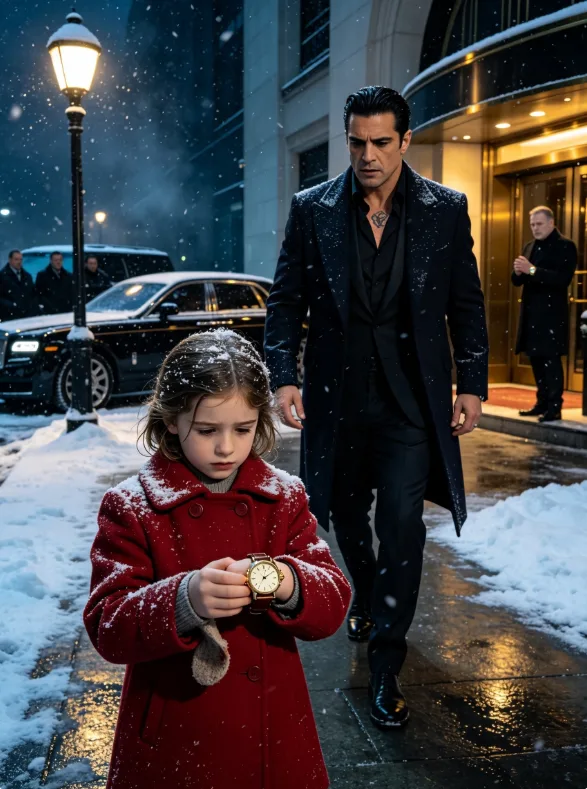 AT 9:26 P.M., A LITTLE GIRL STOOD OUTSIDE THE MAFIA BOSS’S PRIVATE CLUB IN THE SNOW—HOLDING THE WATCH HE HAD BURIED WITH HIS BROTHER.