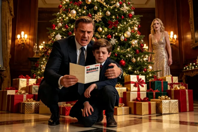 WHY IS BEN’S STOCKING IN THE TRASH?