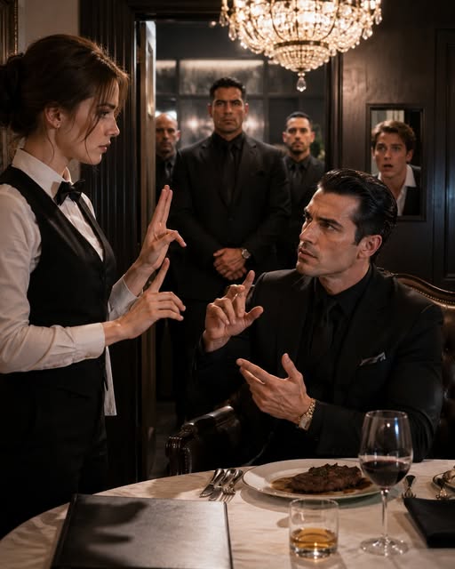 THE WAITRESS WHO SPOKE TO THE MAFIA BOSS IN SILENCE