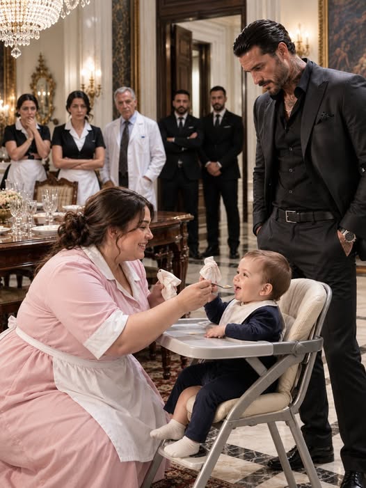 SHE WAS THE PLUS-SIZE MAID EVERYONE OVERLOOKED UNTIL HER DAUGHTER EXPOSED THE MAFIA BOSS’S BETRAYAL—AND HE CLAIMED HER BEFORE THE WHOLE CITY