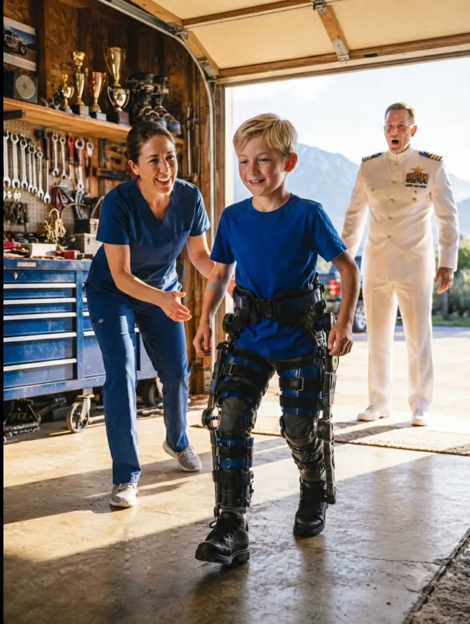 A $400,000 ROBOT knee locked while a nine-year-old boy was walking, and I caught him just before he hit the floor. But someone had already tampered with the evidence that would have exposed the truth.