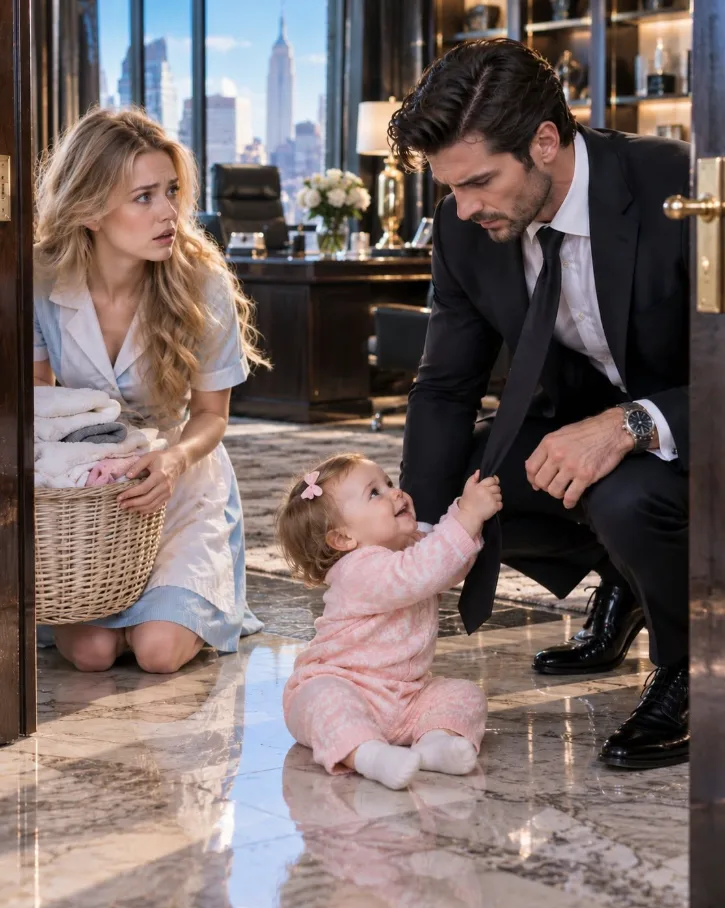 The Maid Hid His Baby for Eight Months—Until the Billionaire Saw His Own Eyes
