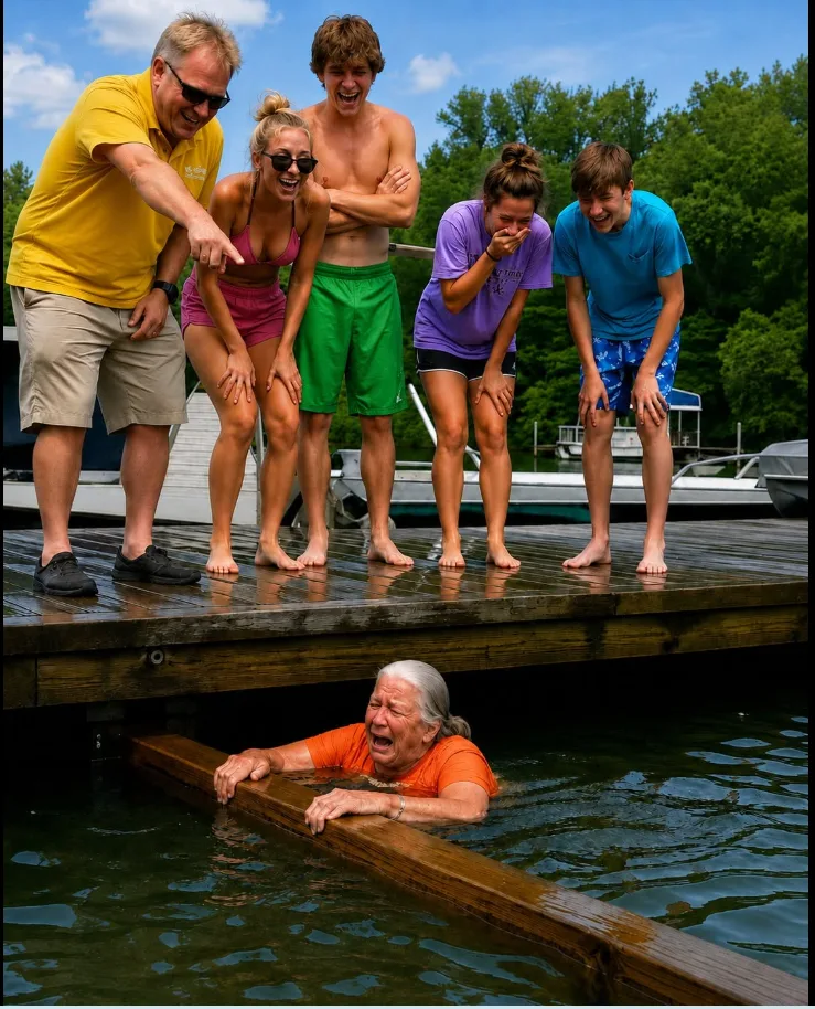 THEY PUSHED GRANDMA INTO THE LAKE FOR FUN—THEN SHE TOOK BACK EVERYTHING THEY THOUGHT WAS THEIRS