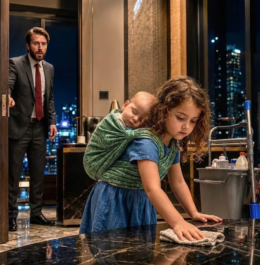 The Midnight Girl in the CEO’s Studio—and the Secret Hidden in the Silk