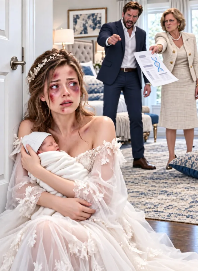 My Mother-in-Law Secretly DNA-Tested My Newborn—Then My Husband Dragged Me by the Hair