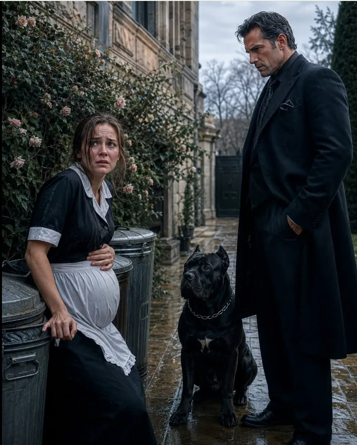 The Pregnant Maid Cried Alone Behind the Trash Cans — Unaware the Mafia Boss Heard Every Broken Word The sirens on Lakeshore Drive had already faded, but Willow Whitlock could still feel them beating inside her ribs.