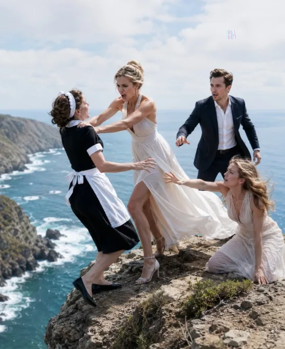 THE BILLIONAIRE WHO SAW HIS FIANCÉE PUSH THE MAID—AND FINALLY LEARNED THE TRUTH