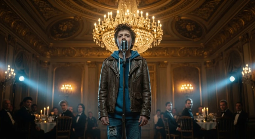 He Asked to Sing for Food… What Happened Next Left the Room in Tears
